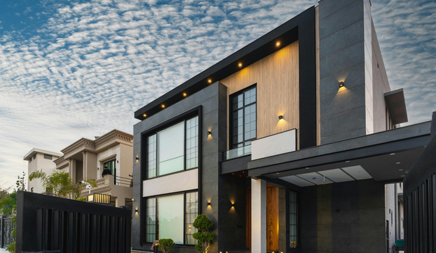 Construction project showcase